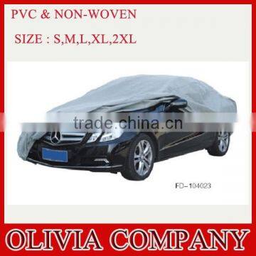 PVC and PP cotton cloth car cover in auto covers