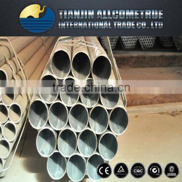 BS1387 EN10255 ASTM A53 B Hot dipped Galvanized steel pipe, GI pipes, threaded with socket, grooved