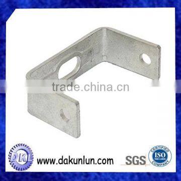 White Zinc Plated U Shaped Metal Brackets In Sheet Metal Fabrication photo-2