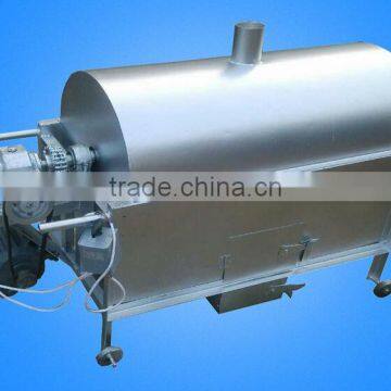 1.5KW horizontal peanut nuts frying machine,peanut fryer