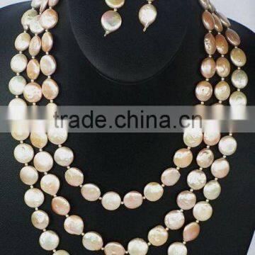 freshwater pearl jewelry set