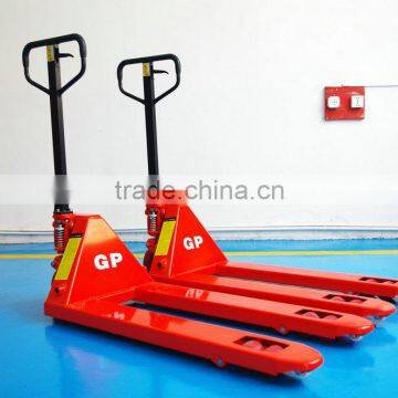 3 ton manual pallet truck with antislippery wheel