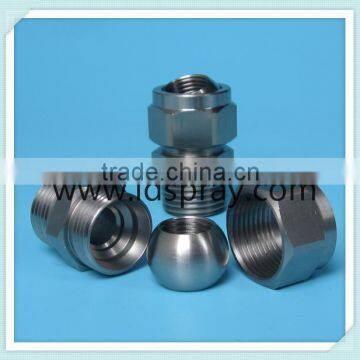 1/4 X 1/4 SS Stainless Steel Adjustable Ball Connect Joint Swivel With Nozzles photo-4