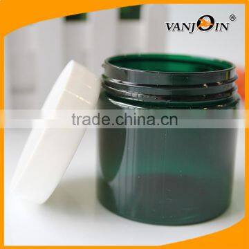 Plastic Pomade Jar For Hair Care Jar Customize Color With White Lid