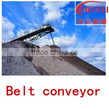 Adjustable mining/metal/highway belt conveyor system for sale