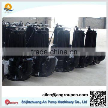 Stainless Steel Non-Clog Vertical Submersible Sewage Suspension Pump photo-3