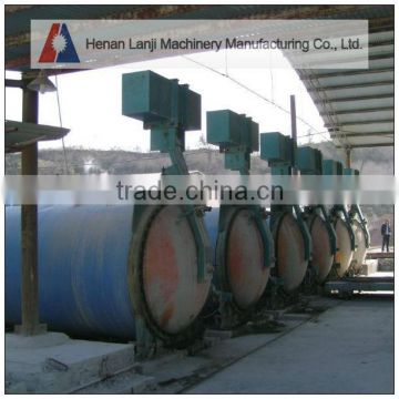 Autoclave aerated concrete block plant fully automatically