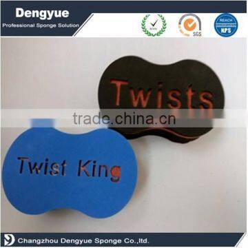 Hair twist brush Magic sponge brush factory