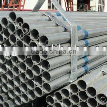 Schedule 80 hot dip galvanized mild steel pipe