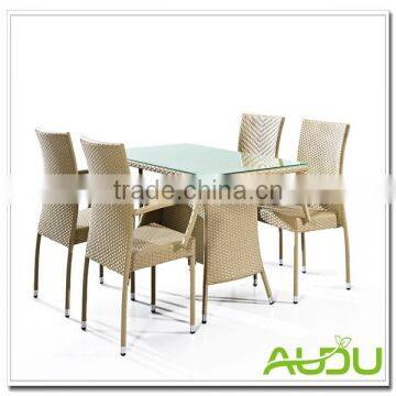 Audu Perth Garden Outdoor Rattan Dining Set