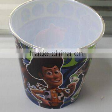 Hot Sale Cartoon Home Use Plastic Rubbish Bin photo-5