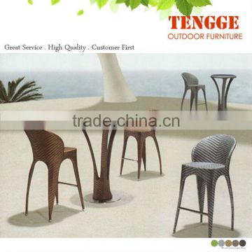 Patio Fancy Cheap Rattan Bar Table Sets photo-2