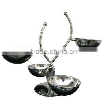 Stainless Steel Candy Nut Stand Serving Bowl Serveware With Handle photo-5