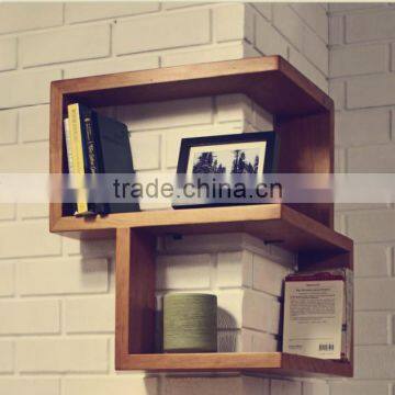 Creative Floating Shelf Outwards and Inwards for Books,photos,bowls Framing Shelf photo-3