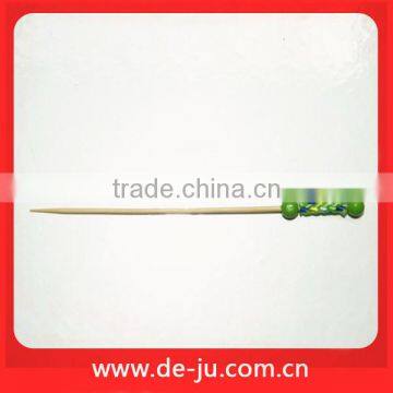 Braided Decoration Barbecue Meat Skewer Bamboo Grilling Skewer