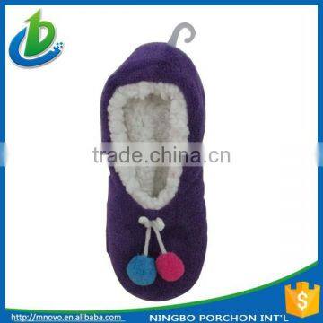 2015 Trade Assurance Soft Plush Purple Women Moccasins photo-3