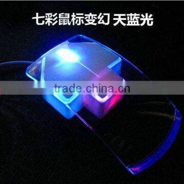 Hot-selling Colorful LED Mouse Wired 1200DPI 3D Optical Mouse photo-2