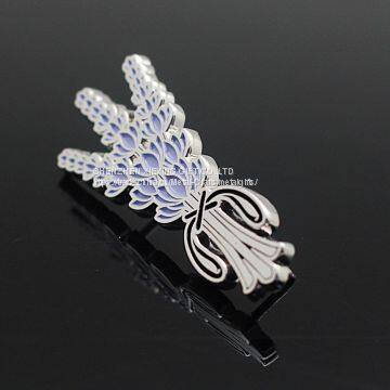 With Your Own Deign Magnetic Name Metal Pin Badge photo-2