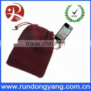 factory supply custom cute drawstring bag for cell phone