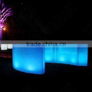 2015 factory direct sale commercial wine bar counters led bar table