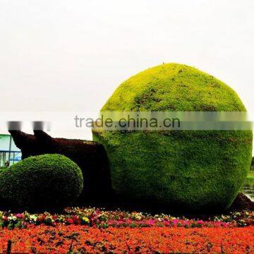 No.1 Green Sculpture on Sale Simulation Art Sculpture on Park Artificial Sculpture photo-6