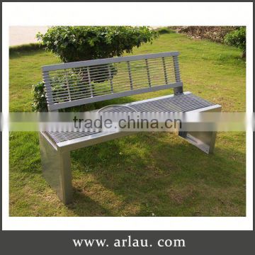 Arlau Metal Garden Benches,Purple Wrought Iron Outdoor Bench,Outdoor Cast Iron Flat Stainless Long Bench