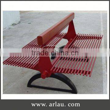 Arlau Cheap Outside Furniture,Iron Casting Bench Legs,2013New Arrival Folding Metal Outdoor Bench photo-2