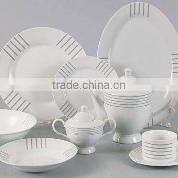 porcelain 47pcs dinner set