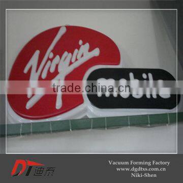 Customized Advertising Fire Light Signs by Vacuum Forming photo-6