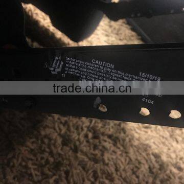 Modern Manual Recliner Relaxing Chair Adjustable White Leather Recliner Chair photo-3