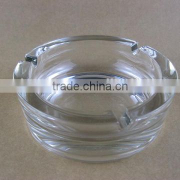 clear glass ashtray / glass ashtray / glassware