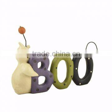 Custom 2017 Halloween Gifts Letters Figurines for Sale photo-4