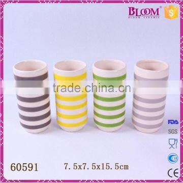 glazed ceramic home goods decorative vase