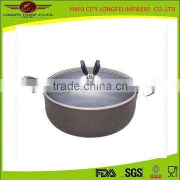 Alibaba Express Cookware Aluminum Tensile Soup Pot