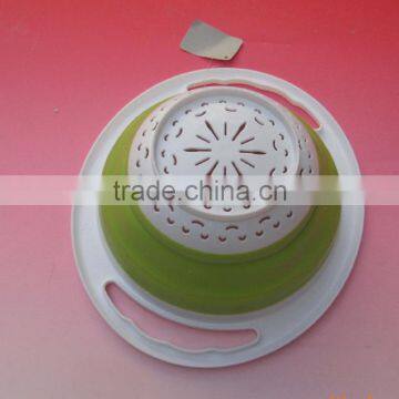 Silicone Washing Mesh Foldable Basket photo-2
