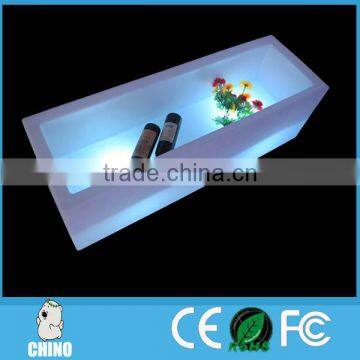 Led Illuminated PE Plastic Bucket Plastic Ice Buckets With Lids Battery photo-5