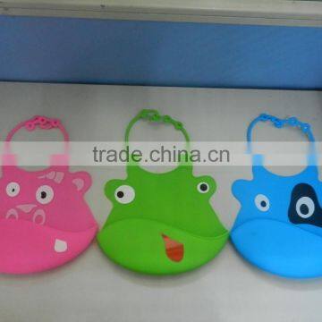 food grade baby bib /silicon baby bibs/cute design silicone bibs