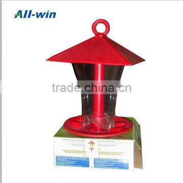 New 2017 colourful Garden Plastic Bird feeder PP PS Bird feeder