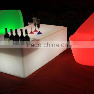 Modern hot sale led ice bucket table for disco or wine bar using