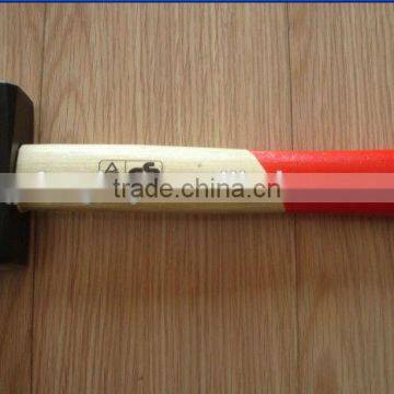 1500g German Type Stone Hammer With Hickory Wooden Handle photo-4