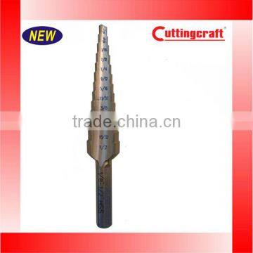 Imperial Size HSS Metal Cutting Step Bit