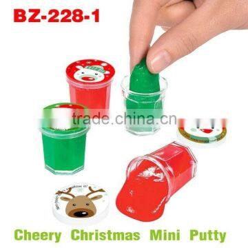 Promotional Cheery Christmas Mini Putty Toys for Kids