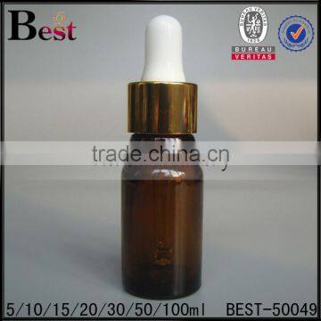 5ml 10ml 15ml 20ml 30ml 50ml 100ml Gold Glass Dropper Bottle High Quality Small Glass Bottles Glass Vial Hot Sale photo-5