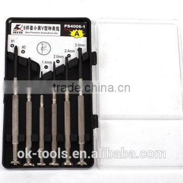 Ok-Tools Manufacturer Square 6pcs Precision Screwdriver Set photo-4