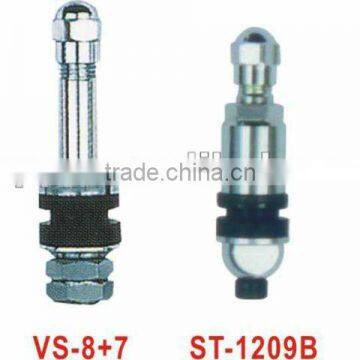 clamp-in metal tire valves