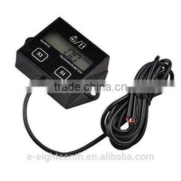 2016 Digital Engine Tach Tachometer Hour Meter Inductive for Motorcycle
