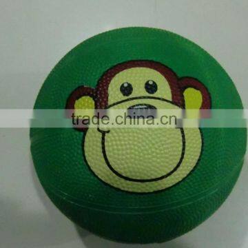 Colorful Rubber Basketball photo-4