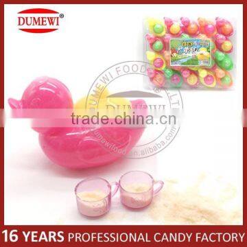 Giant Duck Shape Fruit Powder Candy Toy Novelty Candy Toy