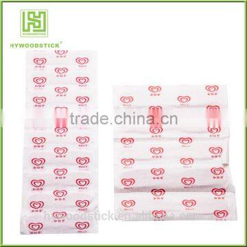 Small Ice Cream Spoon Disposable Dessert Wooden Stick photo-5