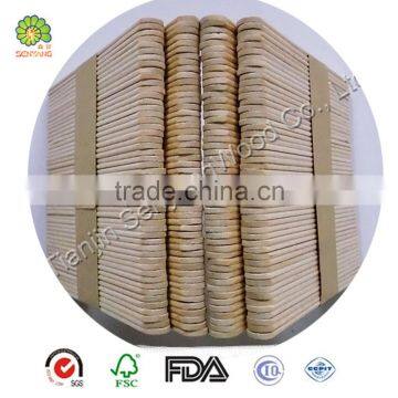 Straight Edge Birch Wood Ice Cream Sticks in Bulk photo-4